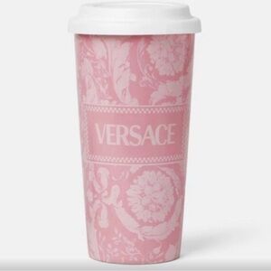 ❌SOLD❌Versace Pink Travel Mug